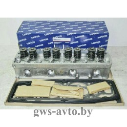 Головка блока цилиндров(ГБЦ) УМЗ, ГАЗ 4216-1003001-30 Евро-3,4 общая (в сборе с клапанами, ПГБЦ и крепежом под новый распределительный вал)