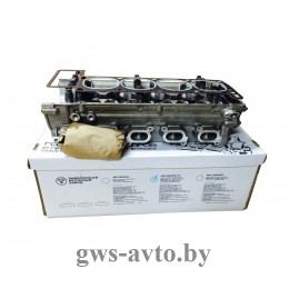 Головка блока цилиндров(ГБЦ) ЗМЗ, ГАЗ, Волга 406-3906562 общая (3-ёх опорная в сборе с клапанами, ПГБЦ и крепежом, АИ-92/ГАЗ) 