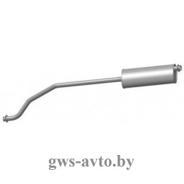 Глушитель ГАЗ 330202-1201008-10 ( удлинённая база дв. ЗМЗ-405, ЗМЗ-406 Евро-3) 