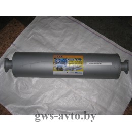 Глушитель ГАЗ 3309-1201010-88 (два фланца на три отверстия ЕВРО-3)