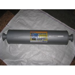 Глушитель ГАЗ 3309-1201010-88 (два фланца на три отверстия ЕВРО-3)