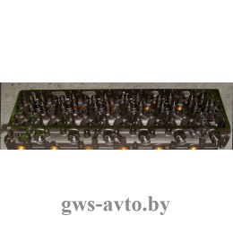 Головка блока цилиндров(ГБЦ) ЯМЗ 536-1003010-10 Евро-4 общая (нового образца с клапанами в сборе)