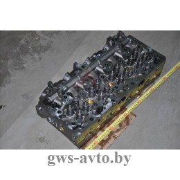 Головка блока цилиндров(ГБЦ) ЯМЗ 5340-1003010-10 Евро-4 общая (нового образца с клапанами в сборе)
