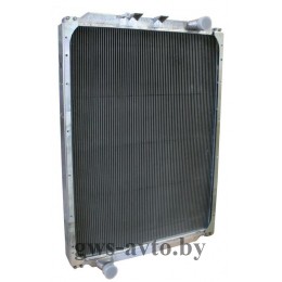 Радиатор охлаждения двигателя алюм. МАЗ 5440В9-1301010-002 Евро-4  2-ух рядный